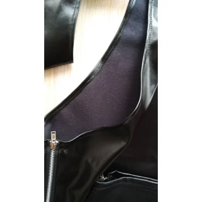 Men's Sexy Cutout Black Pants - Image 7